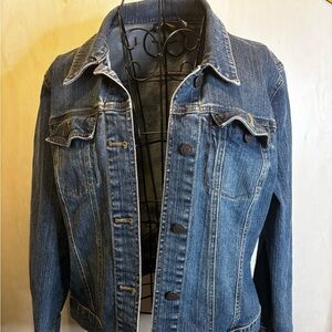 New York & Company Dark Blue Jean Jacket